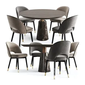Eichholtz dining table genova chair cliff
